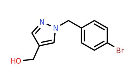 1269152 28 4 1 4 Bromobenzyl 1h Pyrazol 4 Yl Methanol Moldb