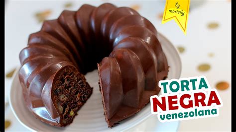 Torta Negra De Navidad 🎄 Receta Venezolana Con Cubierta De Chocolate By