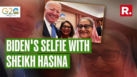 Us President Joe Biden Shares Candid Moment With Bangladesh Pm Sheikh