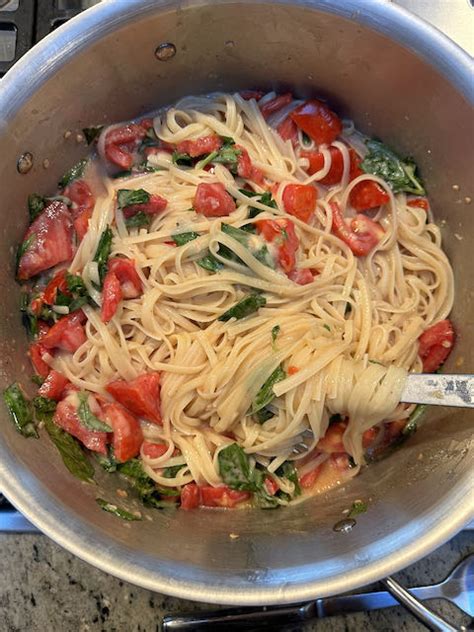 Linguine With Tomatoes And Basil Bruns Cookbook