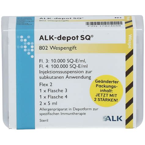 ALK-depot SQ® 802 Wespengift Flex 2 2x5 ml mit dem E-Rezept kaufen ...