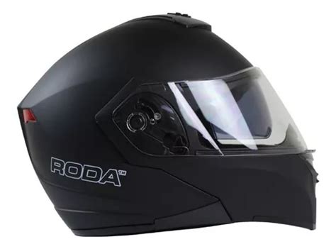 Casco Para Moto Roda Luminar C Led Abatible Certificado Dot Meses Sin