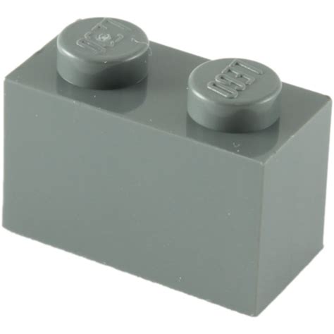 Lego Dark Stone Gray Brick X With Bottom Tube