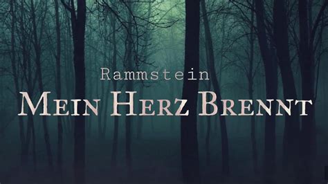 Rammstein Mein Herz Brennt Guitar Cover By Alshadow Youtube