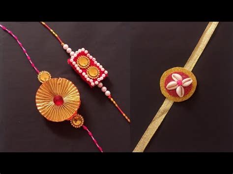 Diy Rakhi Making Ideas With Easily Available Materials Handmade Rakhi