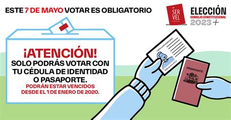 Servicio Electoral on Twitter Qué documentos necesito para ir a