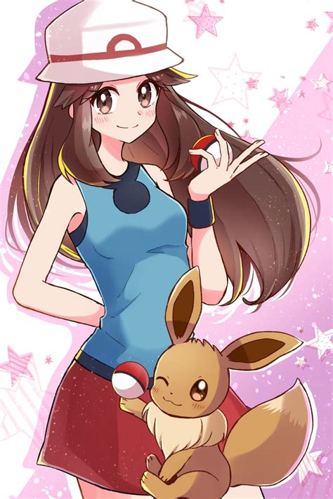 Eevee And Leaf Pokemon And 1 More Drawn By Haru Haruxxe Danbooru