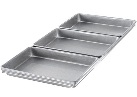 RK Bakeware China Foodservice NSF 4 Straps Pullman Loaf Pans