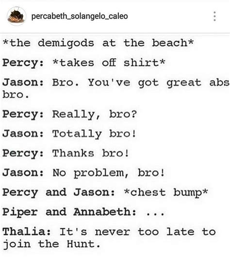 Demigods at the Beach | Percy and Jason Bromance