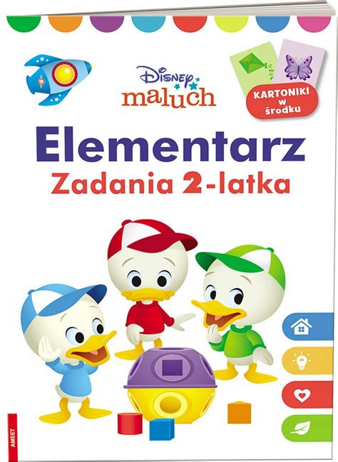 Elementarz Zadania Latka Disney Maluch Dwulatka