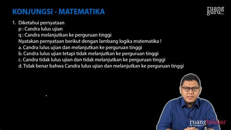 Video Belajar Latihan Soal 1 Logika Matematika Matematika Untuk Kelas 12