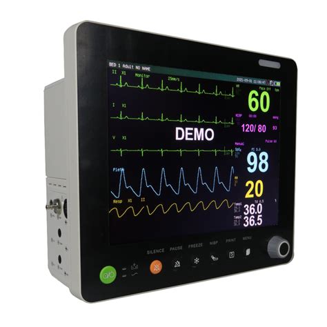 121 Inch Vital Sign Hospital Patient Monitor Multipara Cardiac Monitor