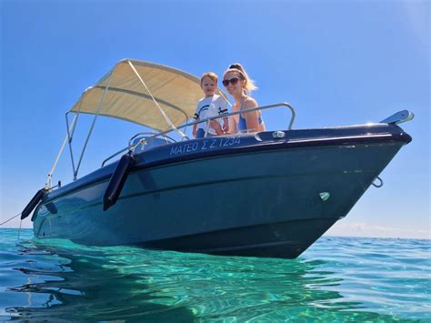 Boat Rental Without Licence In Zakynthos Up To 7 People Luxury