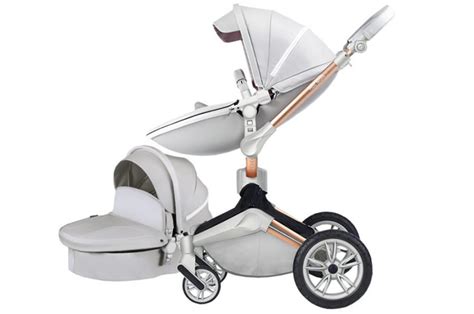 Коляска Hot Mom 360 градусов Grey Leather. Купить в Москве