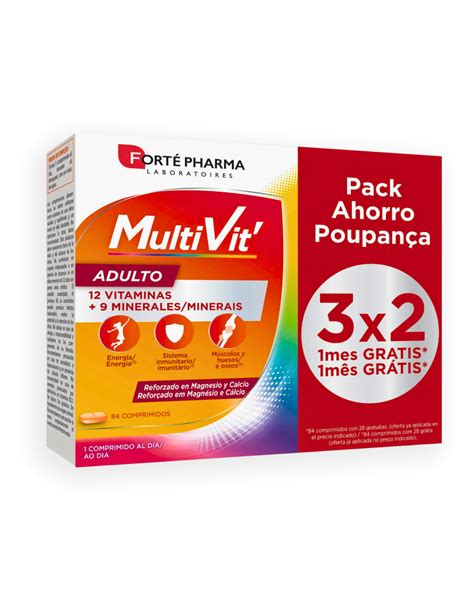 Comprar Multivit Adulto 84 Comprimidos A Precio De Oferta