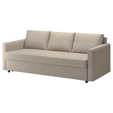 FRIHETEN sleeper sofa, Hyllie beige - IKEA