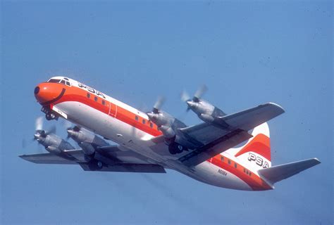 PSA Lockheed L 188AF Electra N6118A LAX February 1978 Flickr