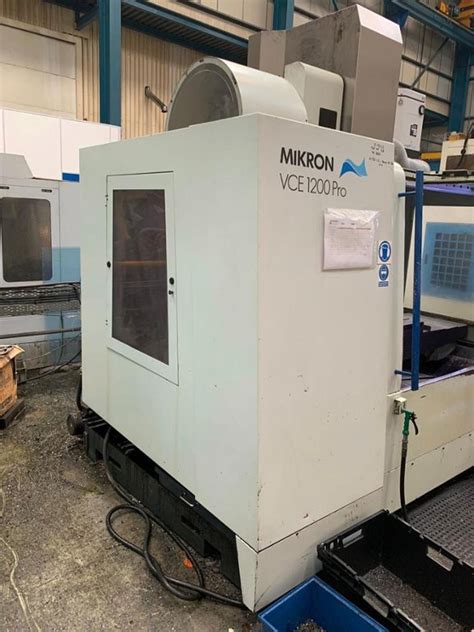 Mikron VCE 1200 Pro Vertical Machining Centre 2002 1st Machinery