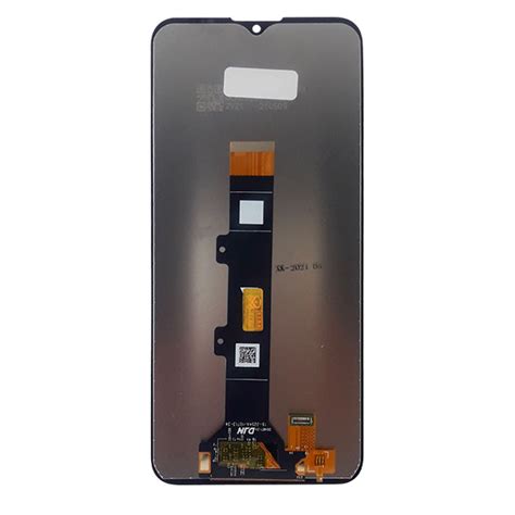 Display Frontal Moto G10 Xt2127 Preto Sem Aro 1 Linha