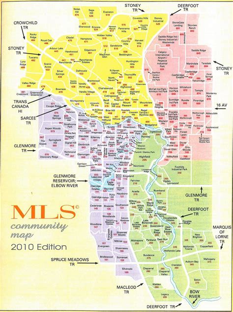 Calgary MLS Community Map 2010 - Rob Johnstone