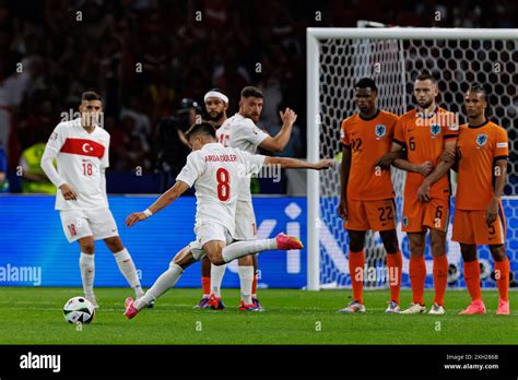 Arda Guler Seen During Uefa Euro Quarterfinal Game Between