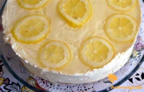 Citromos Lom Torta Recept Tutirecept