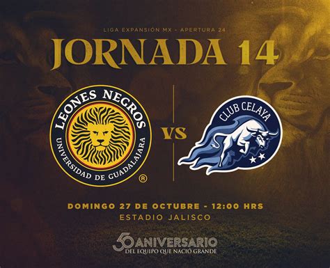 Boletomovil J14 Leones Negros Vs Club Celaya