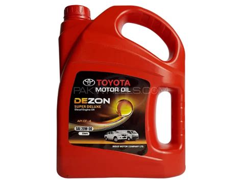 Buy Toyota Dezon W Deisel Engine Oil Litre In Pakistan Pakwheels