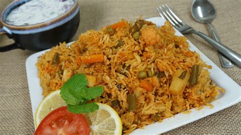 Veg Biryani / Vegetable Biryani in Pressure Cooker | Steffi's Recipes