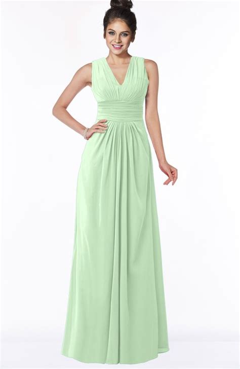 Colsbm Isla Light Green Bridesmaid Dresses Colorsbridesmaid