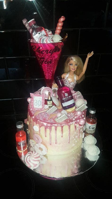 Pin En Tarta Barbie Borracha