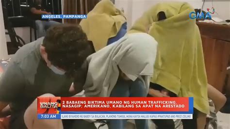 2 Babaeng Biktima Umano Ng Human Trafficking Nasagip Amerikano