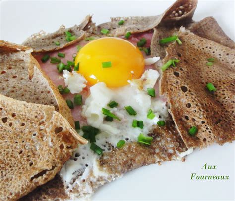 Galette complète recette Aux Fourneaux