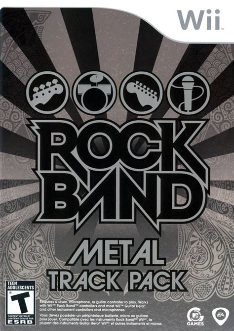 Rock Band Track Pack Metal Nintendo Wii Game