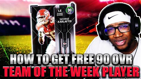 HOW TO GET A FREE 90 OVR TEAM OF THE WEEK PLAYER MADDEN 23 ULTIMATE