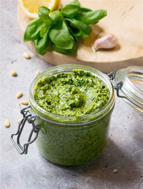 Homemade Vegan Pesto Recipe The Veg Space Recipes