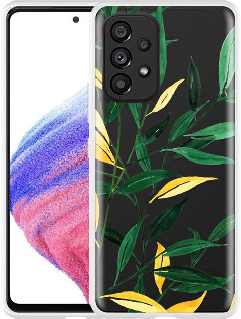 Cazy Hoesje Geschikt Voor Samsung Galaxy A Watercolor Flowers Bol