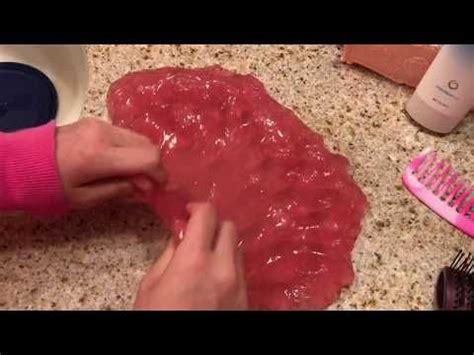 how to make slime with hair conditioner