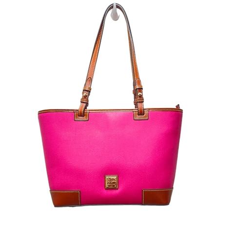 Dooney Bourke Bags Nwt Bright Pink Dooney Bourke Saffiano Leisure