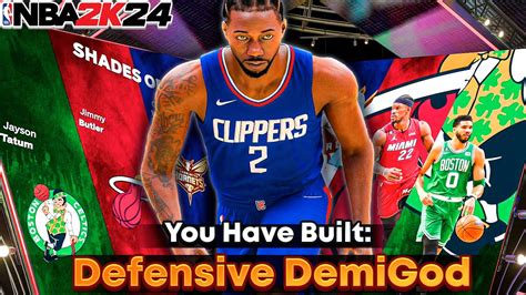 Best All Around Lockdown Build To Guard Any Position Nba 2k24 Youtube