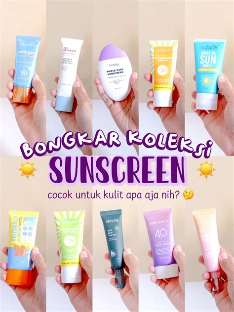 Koleksi Sunscreen Sesuai Jenis Kulit Galeri Diposting Oleh