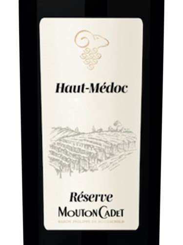 Mouton Cadet Réserve Haut Médoc Vivino Brasil