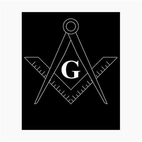 Freemason Square And Compasses Logo Photographic Print For Sale By Pauljchapman Redbubble