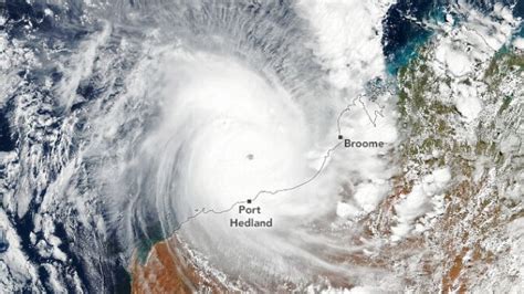 Port Hedland Reopens After Powerful Cyclone Comes Ashore to the North