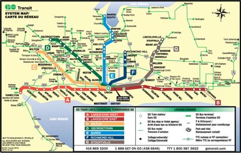 Transit Maps: Official Map: Go Transit System Map, Southern Ontario, Canada