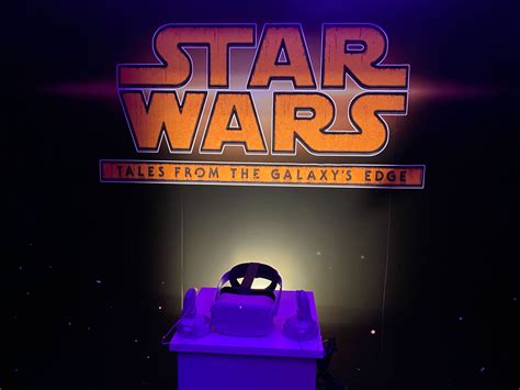 ‘star Wars Tales From The Galaxys Edge Vr Experience Opens At Disney