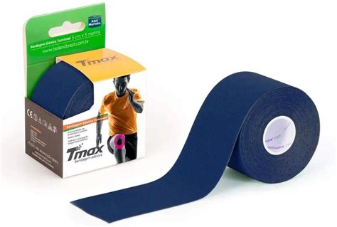 Fita De Kinesio Bandagem Adesiva Tmax 5mX5cm Diversas Cores Bioland