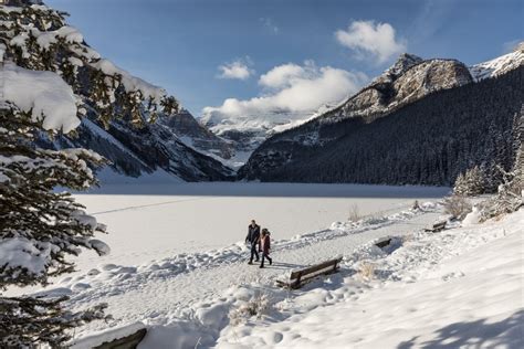 How to Enjoy Lake Louise in the Winter - Travel + Design