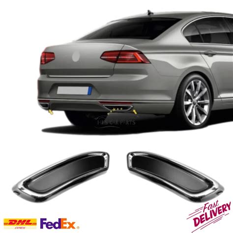 For Volkswagen Passat B Chrome Exhaust Looking Dif Z R R