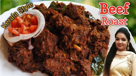 Kerala Style Beef Roast Beef Roast Beef Varattiyathu Beef Pepper